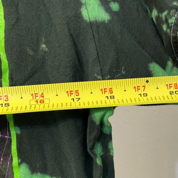 Misfits x Junji Ito Rose Skull Tie Dye Band Tee Shirt Medium Punk - Picture 5 of 6